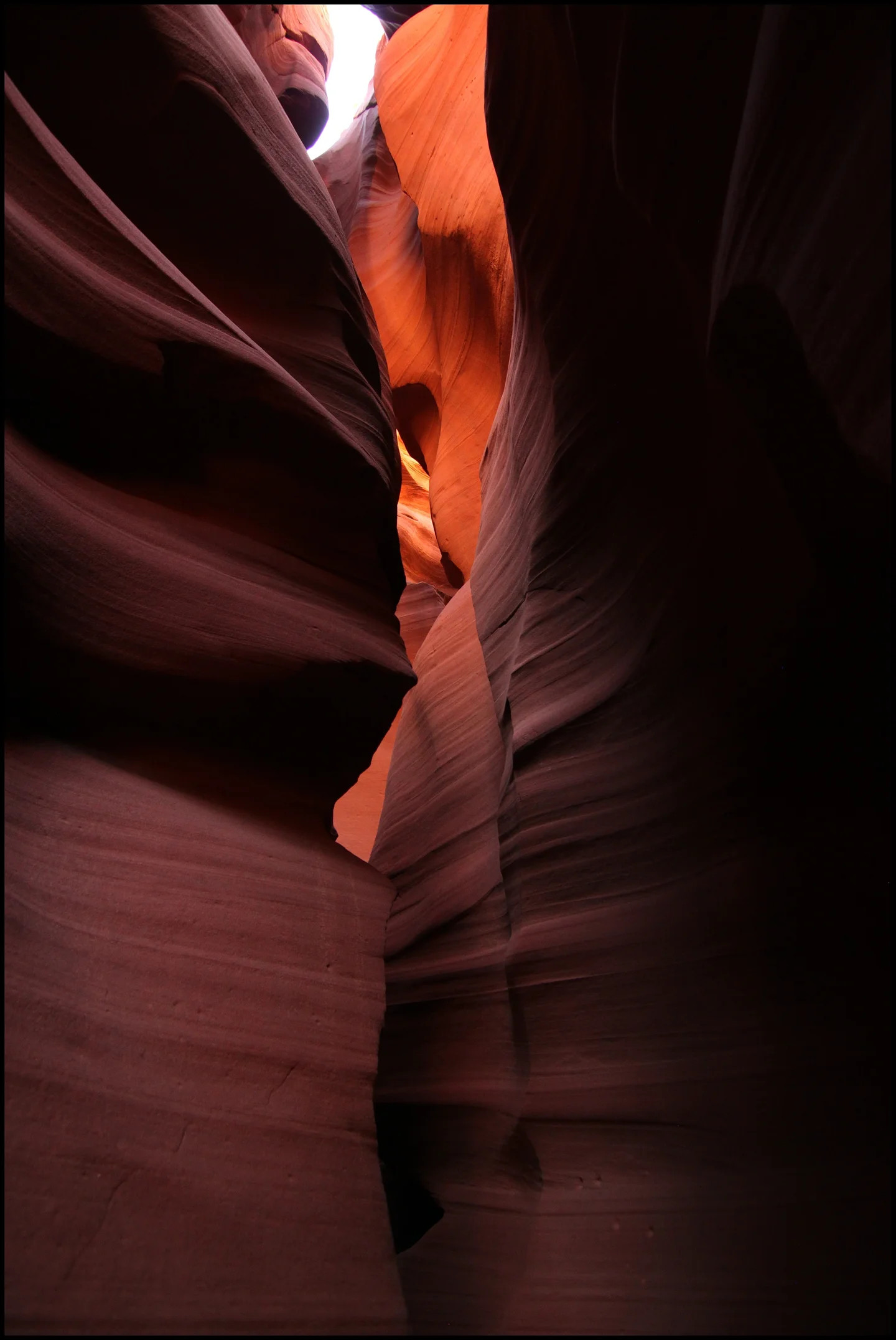 Waved rocks of Antelope slot canyon - Page, Arizona