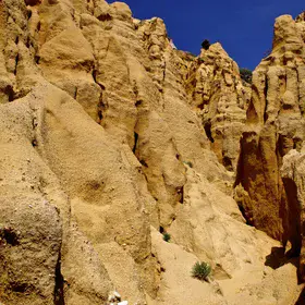 Sea cliff gullies, Costa da Galé, Portugal