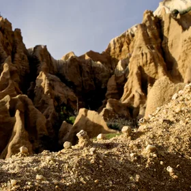 Small scale processes, large scale landforms