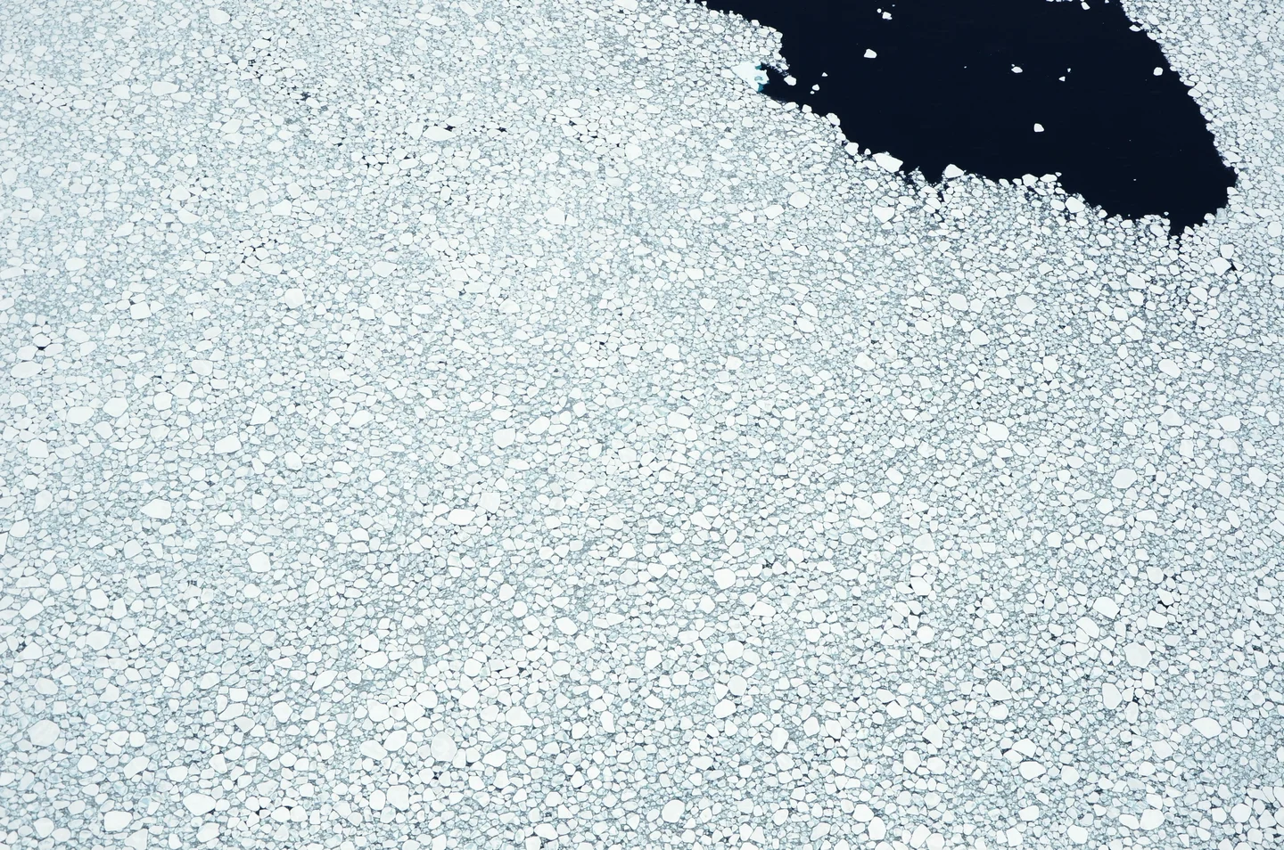 Ice floe pattern