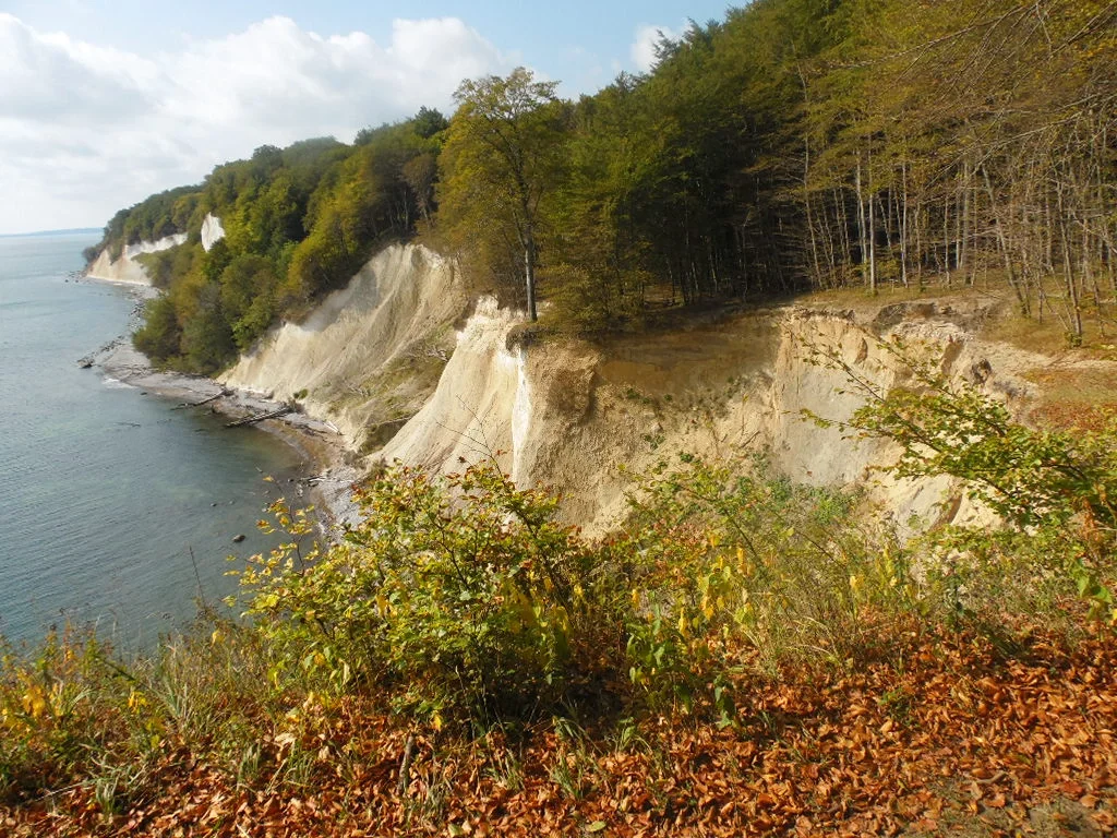 The crayon coast of the Rügen
