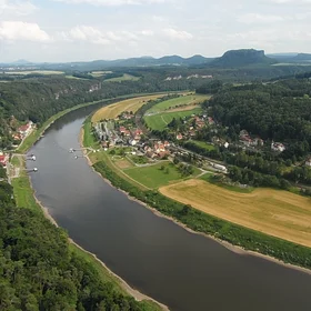 The nature organization of the river system