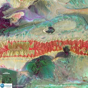 A velociraptor in the Zagros fold and thrust belt