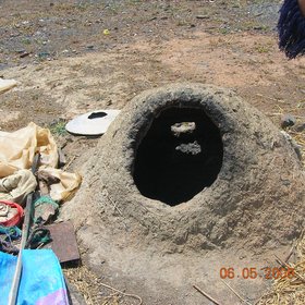 Traditional clay oven