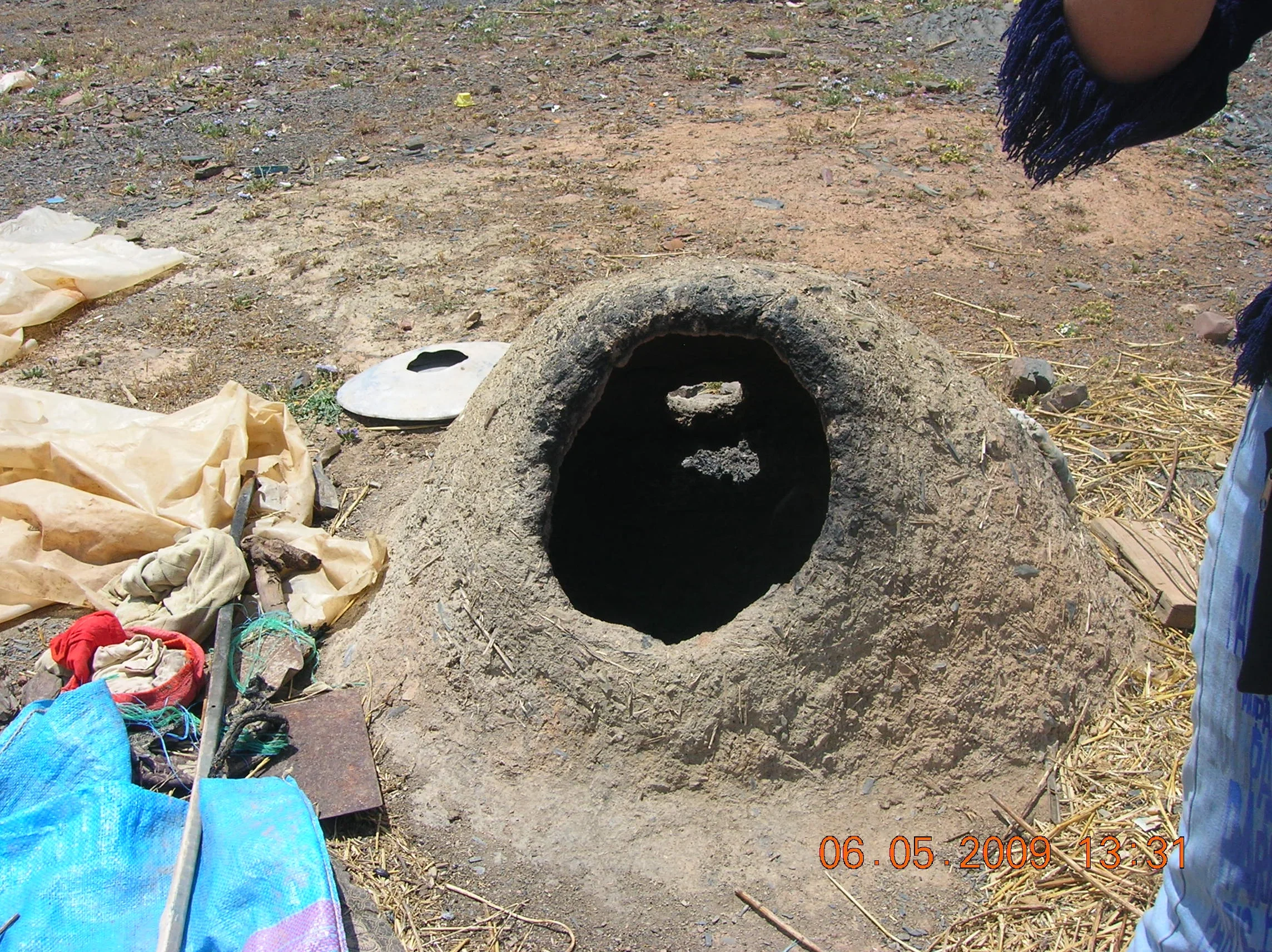 Traditional clay oven