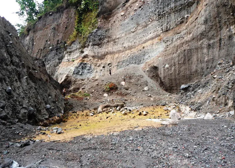 Pyroclastic Deposits, Fuego, Guatemala
