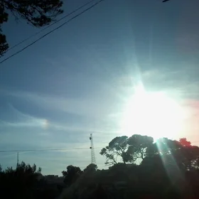 Sundog over Algiers