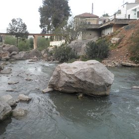 Water fow at Guergour river
