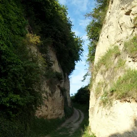 Loess wall