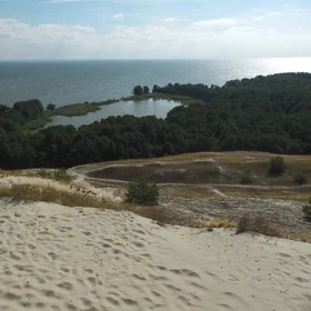 The world of sand, wind, forest and water