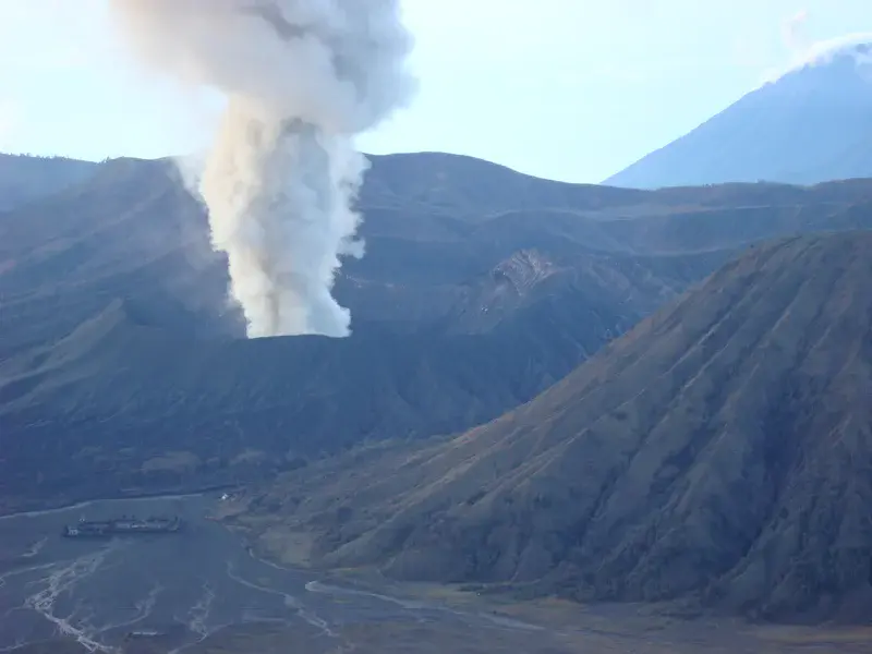 Mount Bromo Volcano eruption 2011