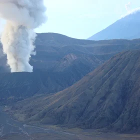 Mount Bromo Volcano eruption 2011