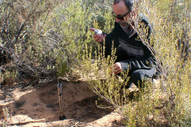 Measuring infiltration rates