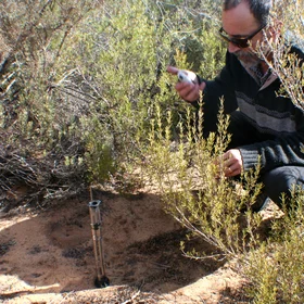 Measuring infiltration rates