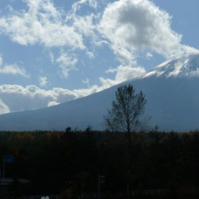 Mt. Fuji ...blowing steam on a crispy morning