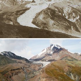 Gergeti Glacier 1890-2011