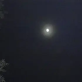 a Moon Halo