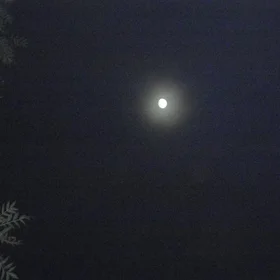 a Moon Halo
