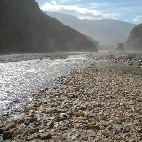 Guadalfeo river (Sierra Nevada, Granada, Spain)