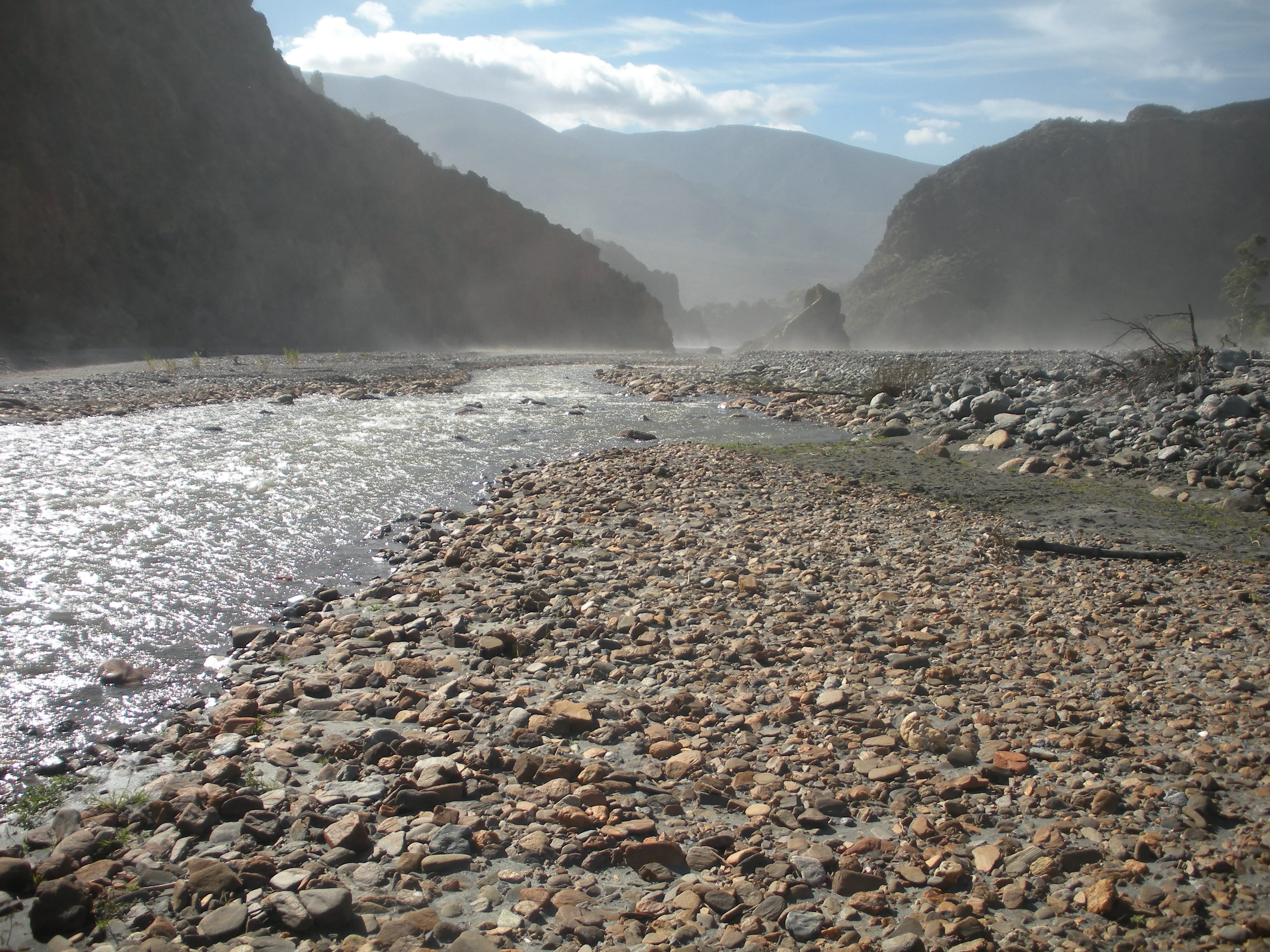 Guadalfeo river (Sierra Nevada, Granada, Spain)