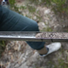 Subsurface soil water repellency