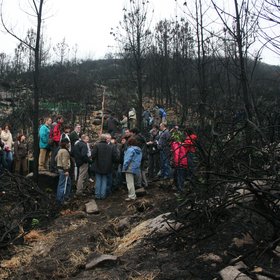 Participants in the FUEGORED2010 meeting, Santiago de Compostela, Spain