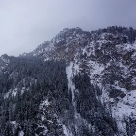 On the edge of the Alps