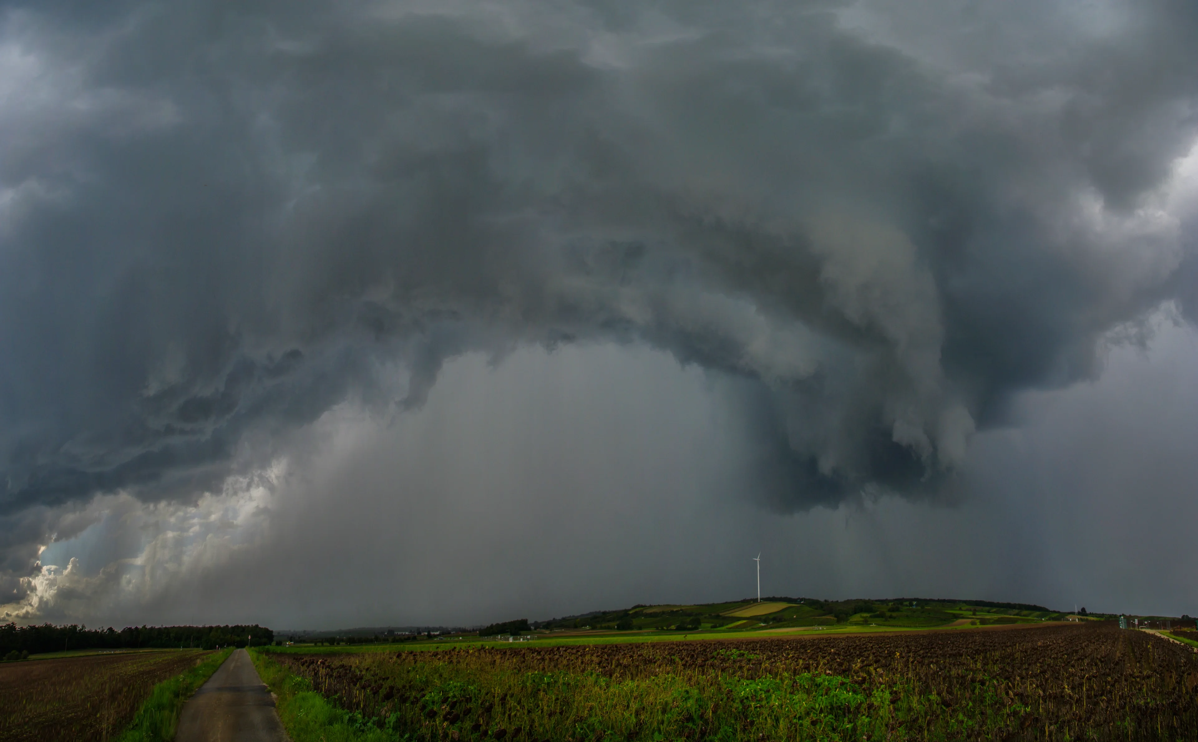 Storm in the Weinviertel, Lower Austria