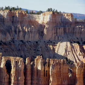 White hoodoos