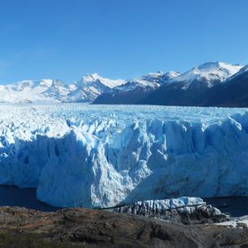 Perito Moreno Glacier terminus and Brazo Rico discharge, Argentina