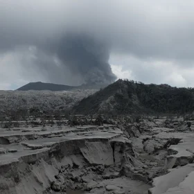 Dukono volcano