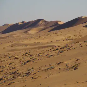 Linear dune