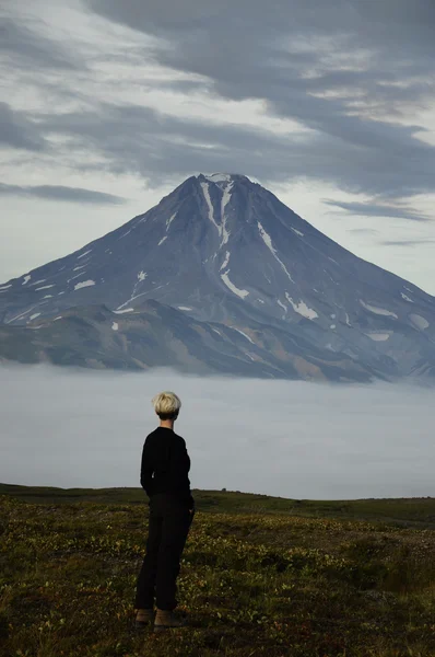 Volcano in Kamchatka