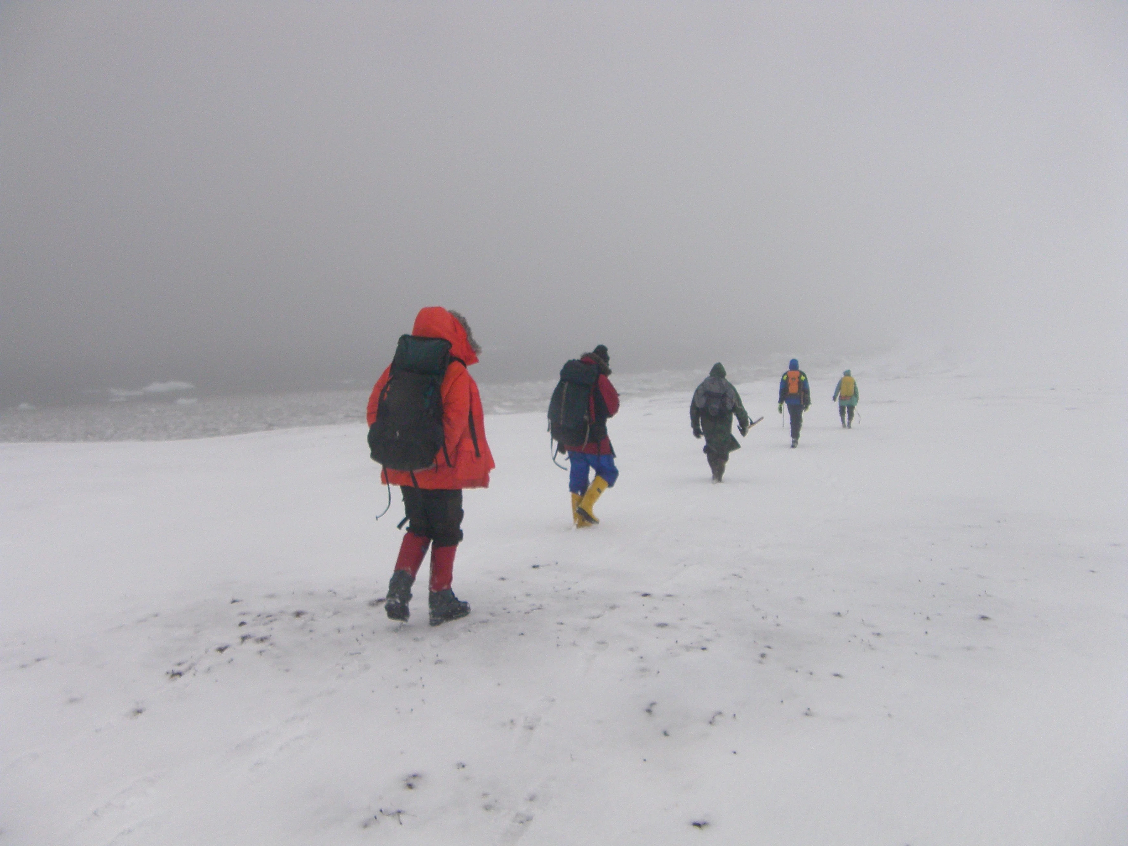 Siberian High Arctic - looking for outcrops