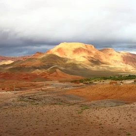 Small miner's village Sidi Ayed, Boulemane Province, Morocco