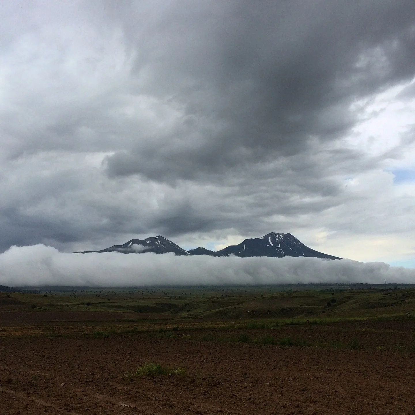 Let the clouds down