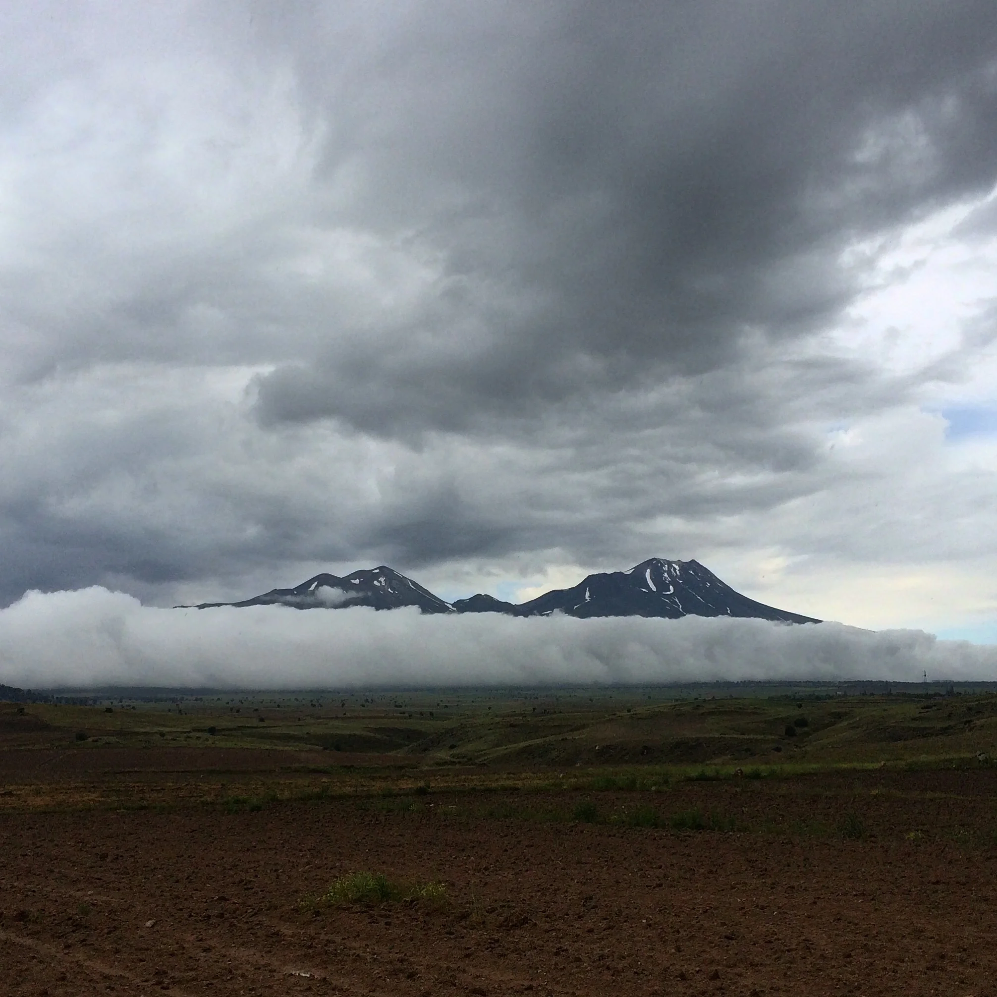 Let the clouds down