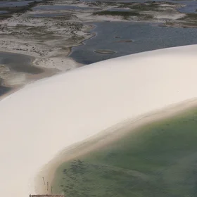 Lagoons and white sweeping dunes - Lençóis Maranhenses National Park (Brasil)