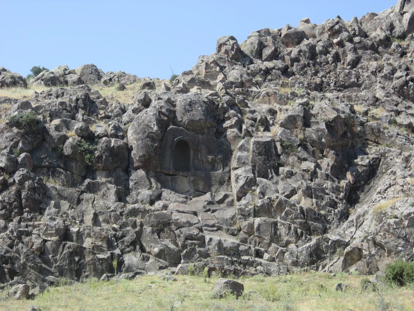 Ancient Hittite Andesite Horse