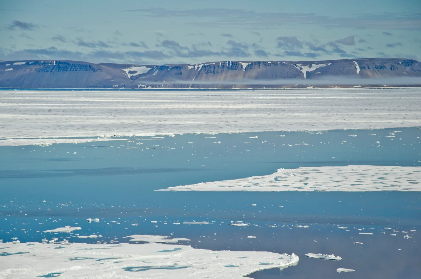 Broken up ice Lancaster Sound