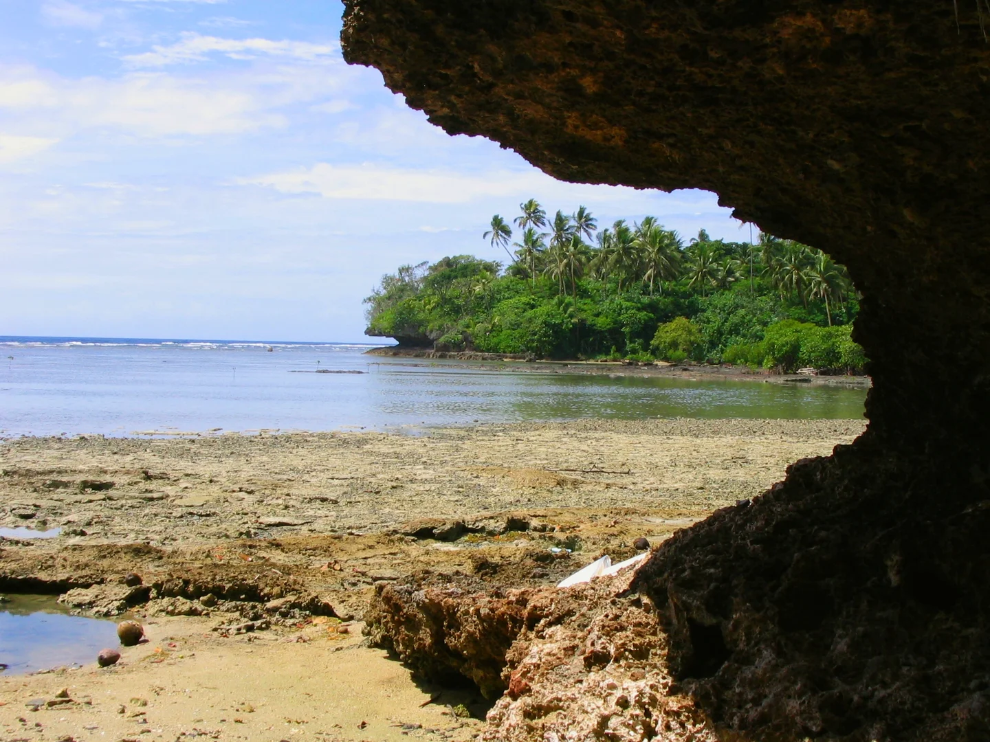 Holocene wave cut notch, Fiji