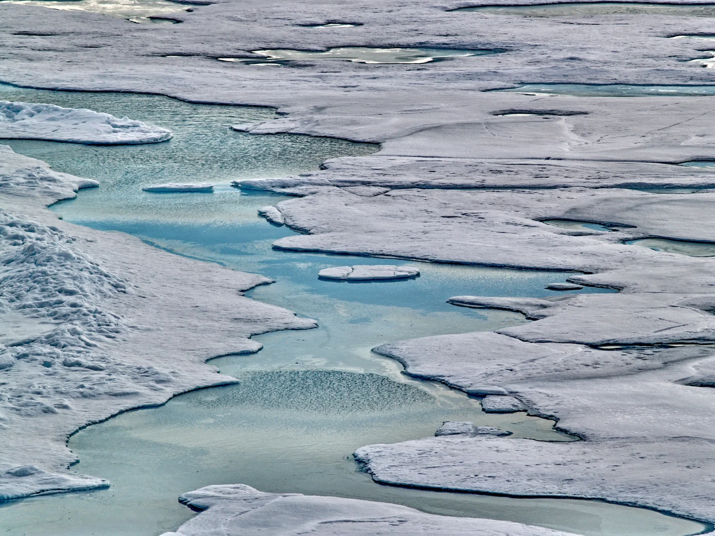 Melt ponds