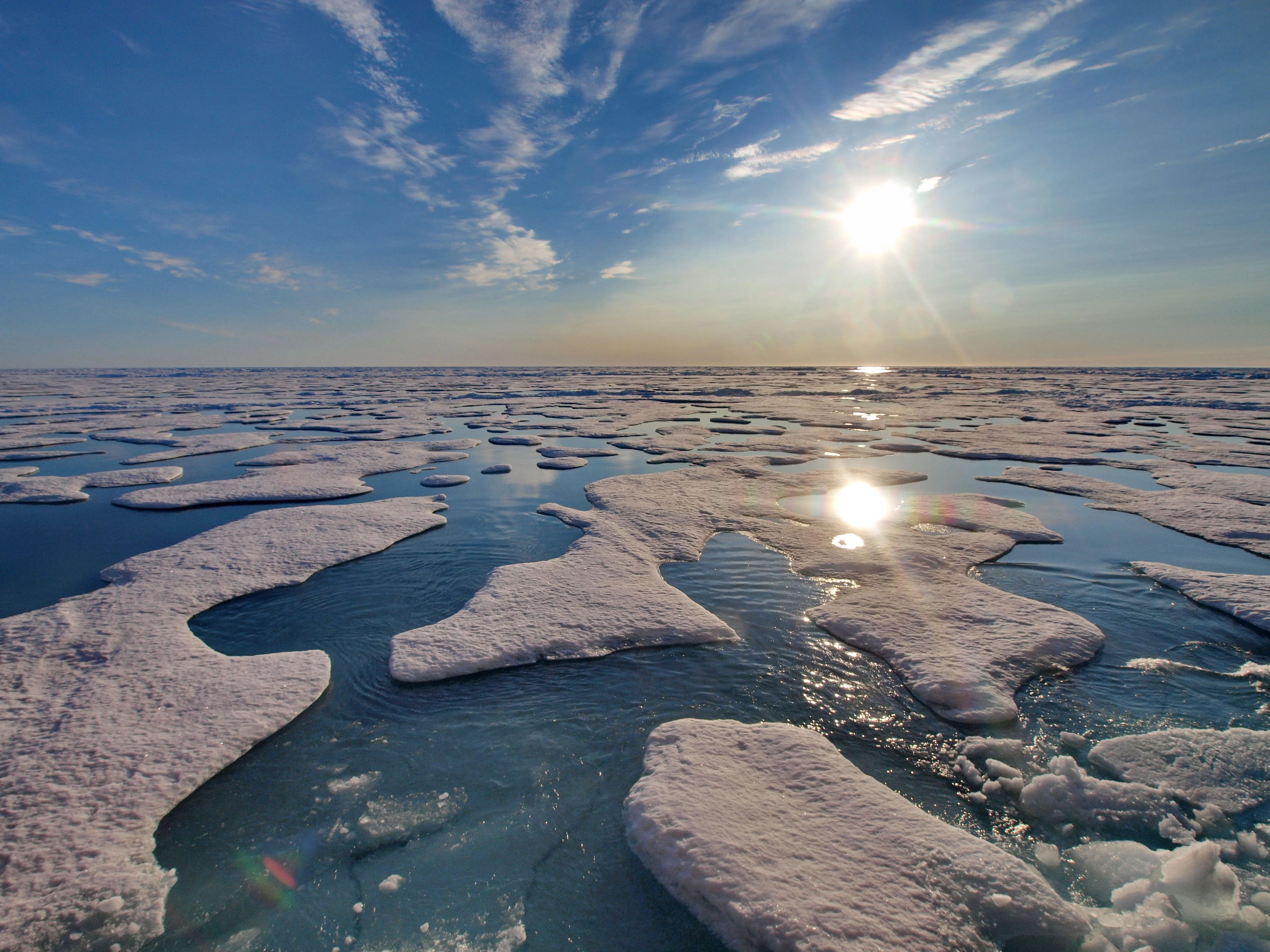 Melt ponds