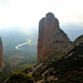 A view between conglomerates