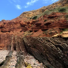 Angular unconformity