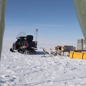 Break from field work in Northern Greenland