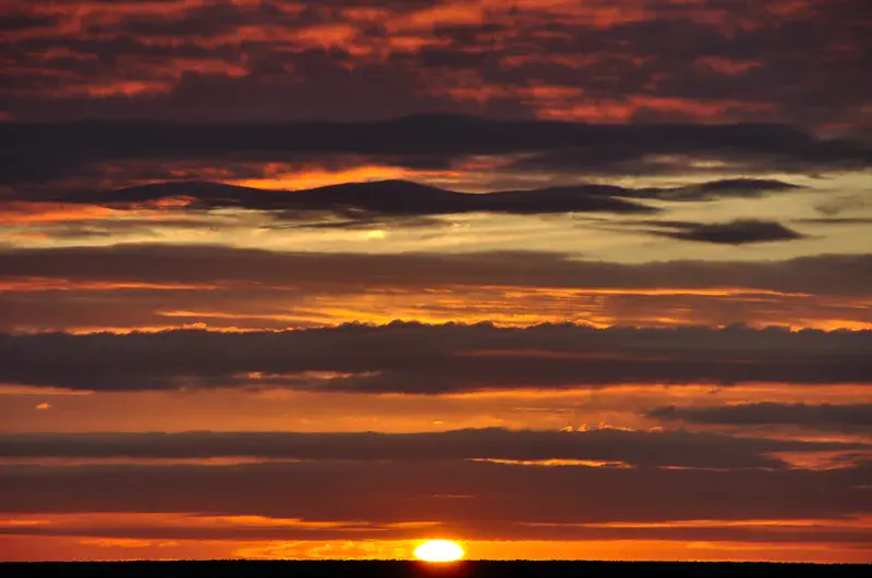 Fire in the sky
