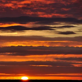 Fire in the sky