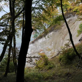 Coastal erosion on Rügen