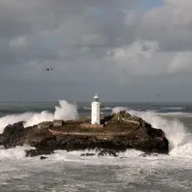 The British winter storms